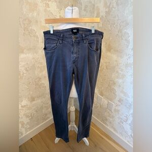 PAIGE Men's Dark Blue Slim Jeans